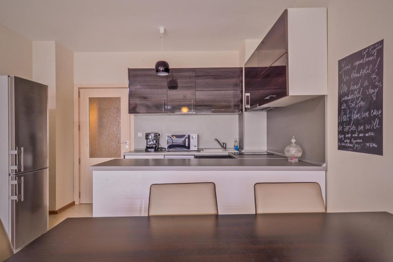 Vitosha View One Bedroom Apartment By Flat Mаnager Szófia Kültér fotó